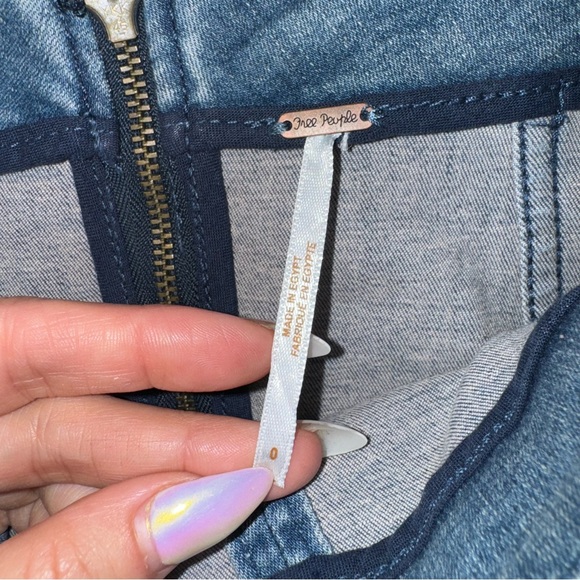 Free People Jean Skirt - Picture 3 of 3